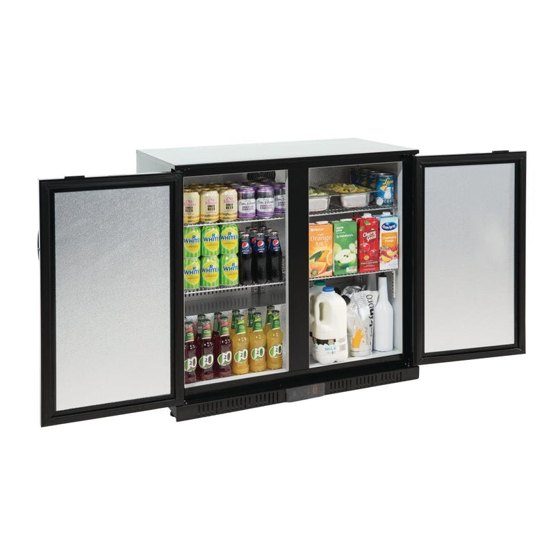 G-Series Counter Back Bar Cooler with Solid Doors 208Ltr- Polar GL016-A