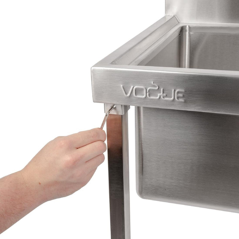 Stainless Steel Mop Sink- Vogue GL281-A