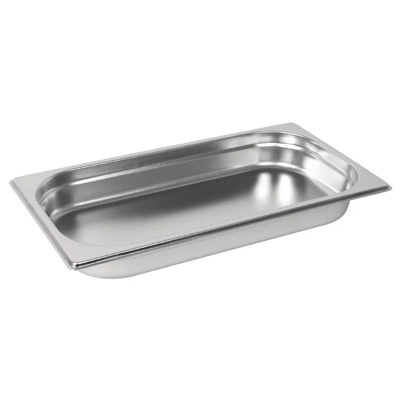 Vogue Stainless Steel 1/3 Gastronorm Tray 40mm- Restaurant Equipment Online GM311-A