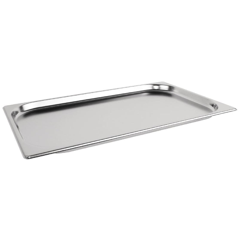 Stainless Steel 1/1 Gastronorm Tray 20mm- Vogue DN707