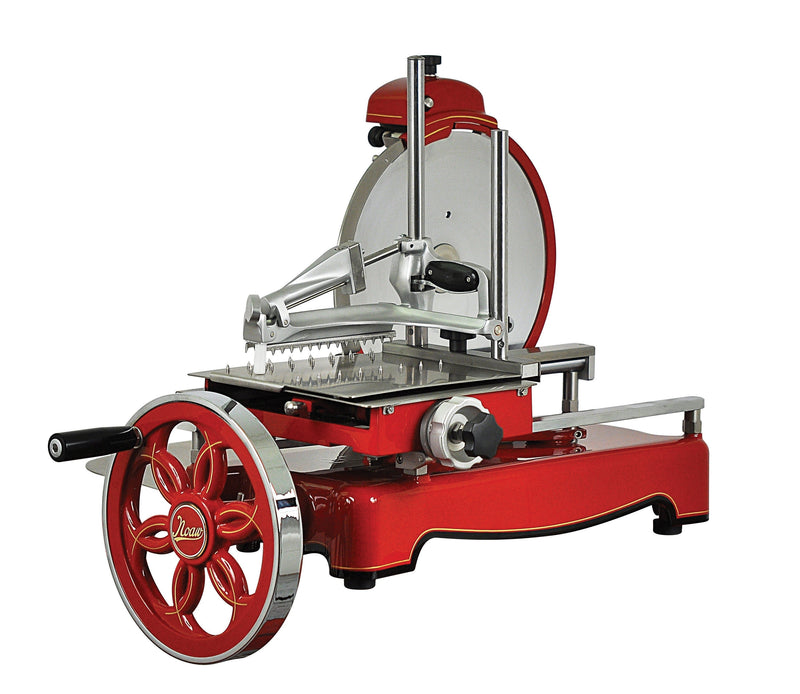 Roband NOAW Traditional Red Flywheel Slicer- Noaw RB-NS320M
