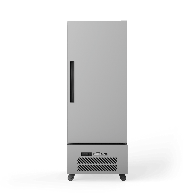 Quartz Star - One Door Stainless Steel Upright Storage Refrigerator- Williams HQS1SS-WR