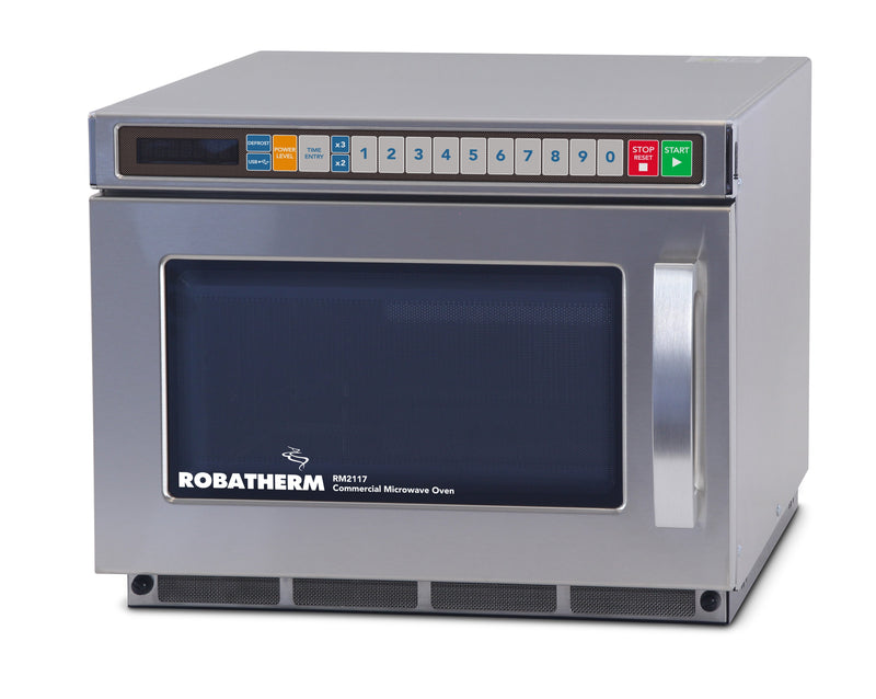 Heavy Duty Commercial Microwave - USB Programmable- Robatherm RB-RM2117