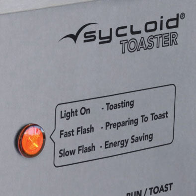 Sycloid Toaster red, 350 slices/HR- Roband RB-ST350AR
