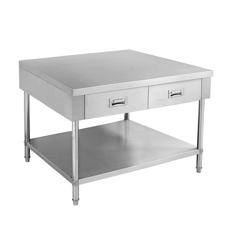 Work Bench With 2 Drawers And Undershelf- Modular Systems SWBD-7-1800