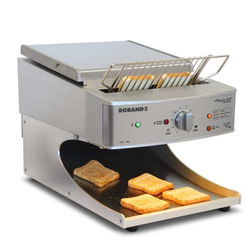 Sycloid Toaster black, 500 slices/HR- Roband RB-ST500AB