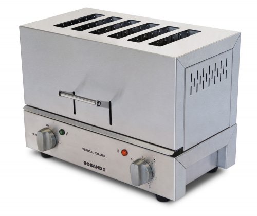 Vertical Toaster, 6 slice- Roband RB-TC66