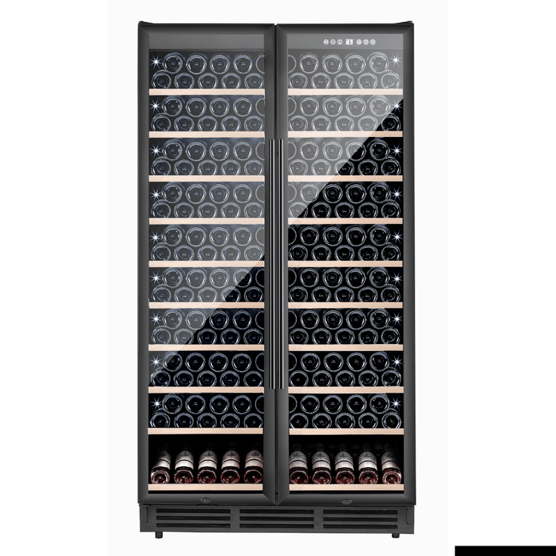 Dual Zone Two Door Premium Wine Cooler - Thermaster WB-218B