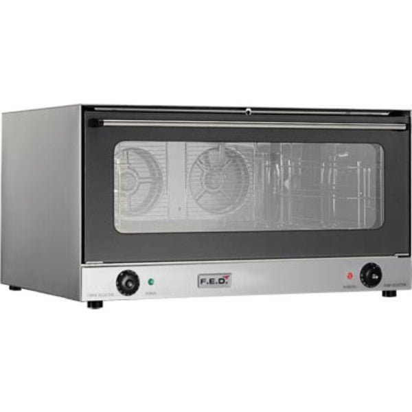 Heavy Duty Stainless Steel 240V/15A Convection Oven - ConvectMax YXD-8A-3E