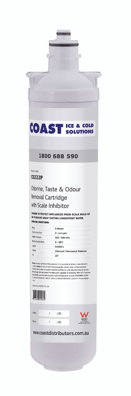 Replacement Filter Cartridge (Puretec)- Coast CD222P