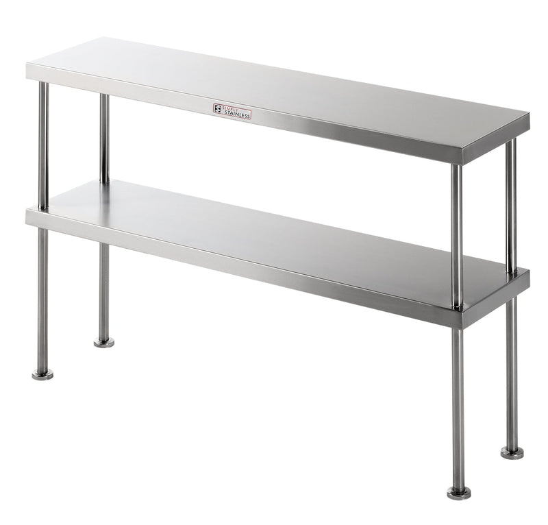 SS13 Double Bench Over Shelf- Simply Stainless SS13.1200