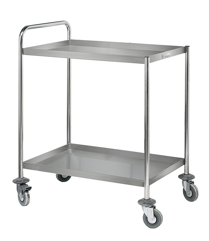 Two Tier Trolley- Simply Stainless SS14