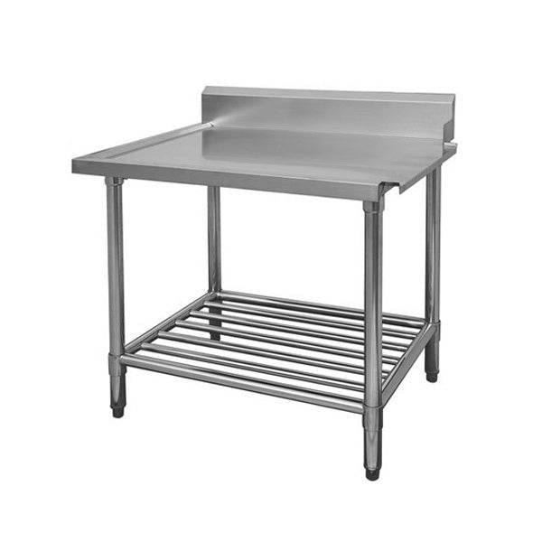 2NDs: All Stainless Steel Dishwasher Bench Right Outlet - Modular Systems WBBD7-2400R/A-VIC139