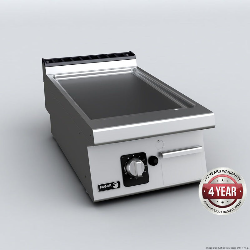 Kore 700 Bench Top Chrome Gas Griddle - Fagor FT-G705CL