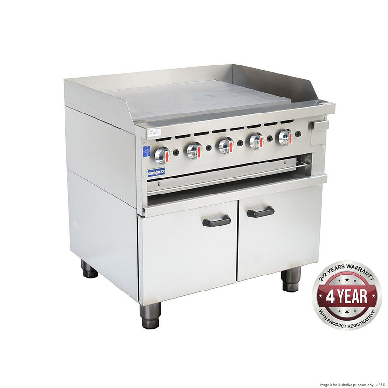 Gas Griddle And Gas Toaster With Cabinet - GasMax GGS-36LPG