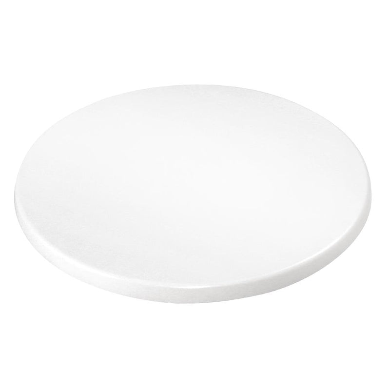 Round Table Top White 600mm- Bolero GG645