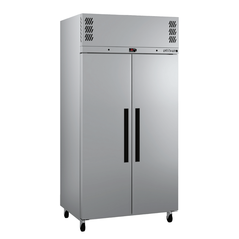 Pearl - Slim Two Door Stainless Steel Upright Storage Refrigerator- Williams HPR2SS-WR