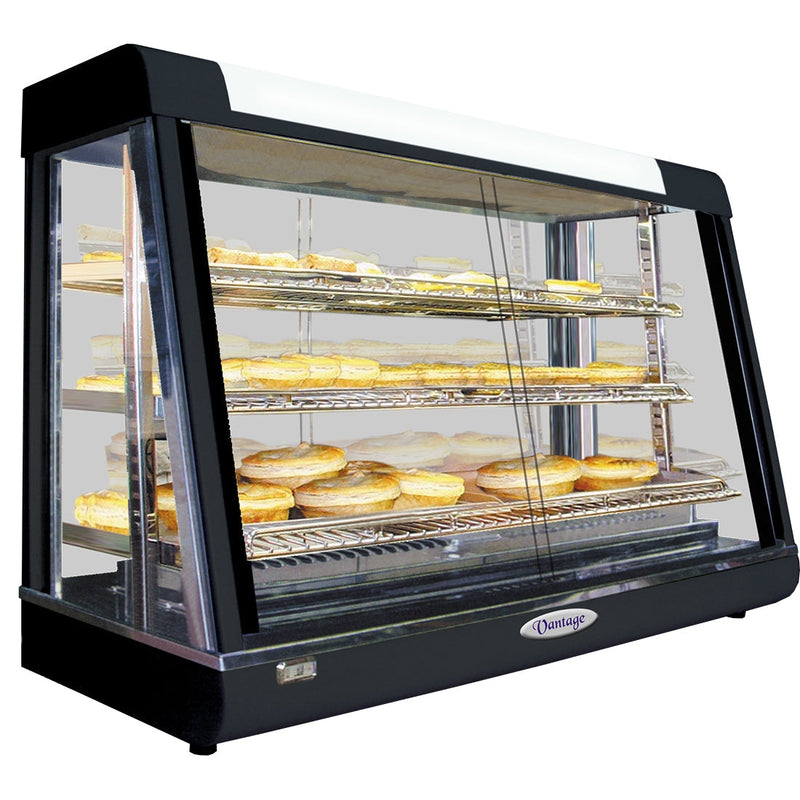 Pie Warmer & Hot Food Display - Benchstar PW-RT/660/TGE
