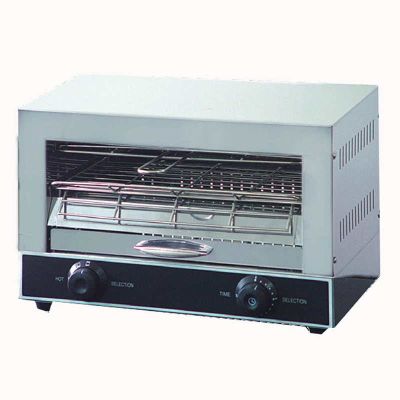 Single Infrared Quartz Element Salamander Griller Toaster And Timer - Benchstar QT-1