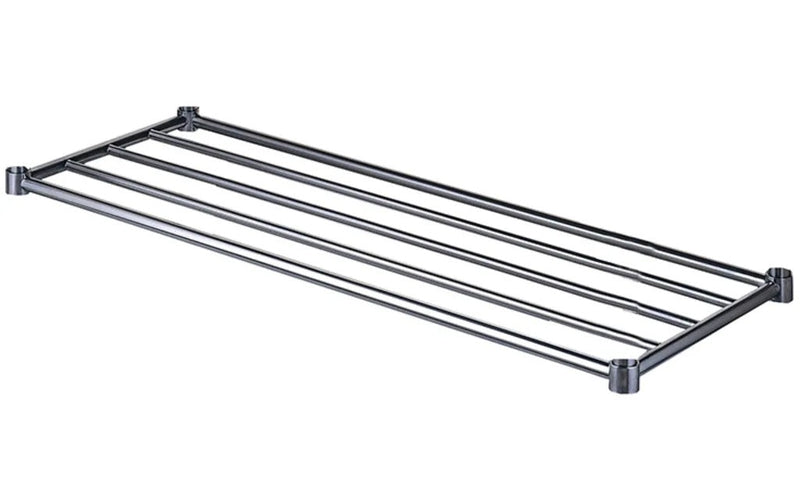 SSUS.7.PR Under-shelf Piped Pot Rack- Simply Stainless SSUS.7.PR1200