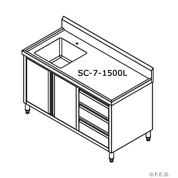Cabinet- Modular Systems SC-7-2100L-H