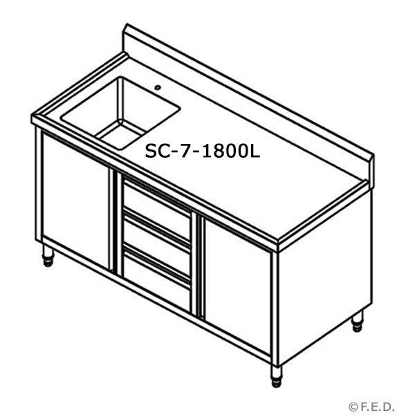 Cabinet- Modular Systems SC-7-2100L-H