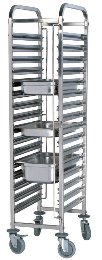 Stainless Steel 15 Tier Gn Trolley- ICE ICE-TRS0015