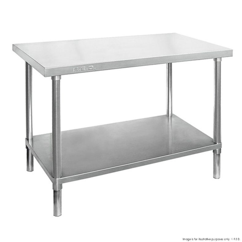2NDs: Stainless Steel Workbench -NSW1467- Modular Systems WB6-2100/A-NSW1467
