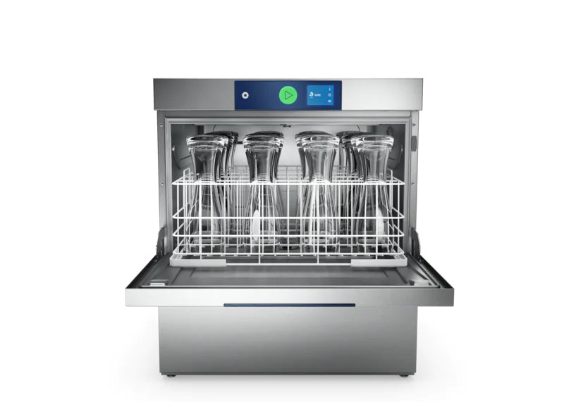 Profi Low Body Rack Glasswasher with Integrated Reverse Osmosis - GXCROI- Hobart HB-GXCROI-90B