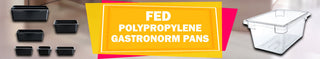 F.E.D Polypropylene Gastronorm Pans