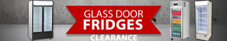 Glass Door Fridges - Clearance