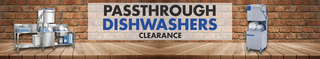 Passthrough Dishwashers - Clearance