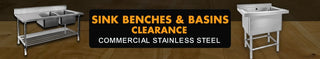 Sink Benches and Basins - Clearance