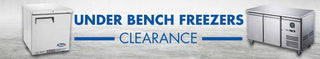 Under Bench Freezers - Clearance