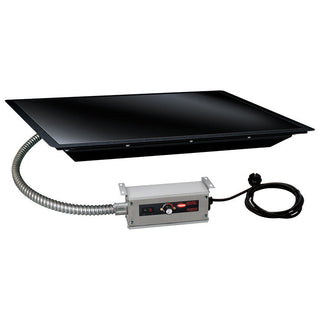 Hatco drop-in Heated Black Ceramic Glass 649 mm x 498 mm x 65mm - HBGBHC-2418