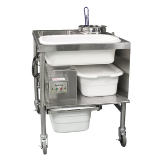 Ayrking Manual Breading Workstation - 742 x 864 x 1620mm - BBS-U-L2934-BPC