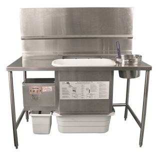 Ayrking Manual Breading Workstation - 934 x 900 x 1365mm - BBS-U-L3622RR