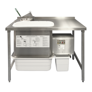 Ayrking Manual Breading Workstation - 1219 x 762 x 1371mm - BBS-U-4830-BPC