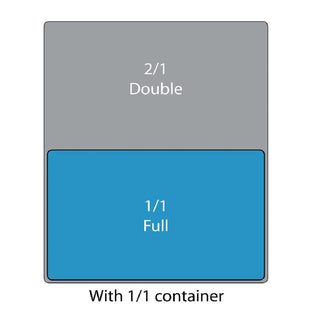 Polypropylene 1/1 Gastronorm Tray 200mm- Vogue GJ513