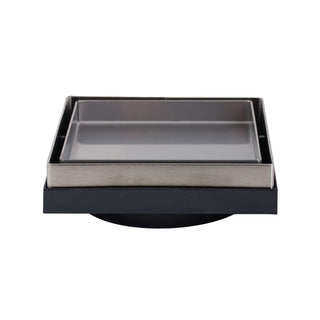 3Monkeez 130mm Tile Insert Point Drain - 100mm Outlet - FW-130TI