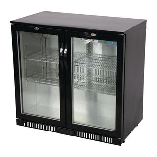 G-Series Under Counter Back Bar Cooler with Hinged Doors 198Ltr- Polar GL012-A