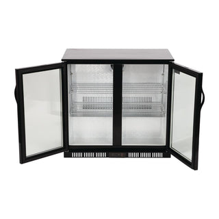 G-Series Under Counter Back Bar Cooler with Hinged Doors 198Ltr- Polar GL012-A