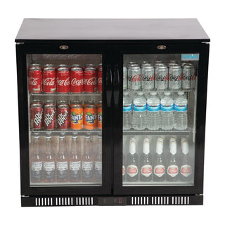 G-Series Under Counter Back Bar Cooler with Hinged Doors 198Ltr- Polar GL012-A