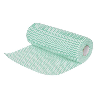 Jantex Non Woven Cloths Green (Roll of 100 Sheets) - CS807
