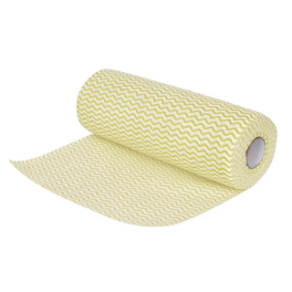 Jantex Non Woven Cloths Yellow (Roll of 100 Sheets) - CS808