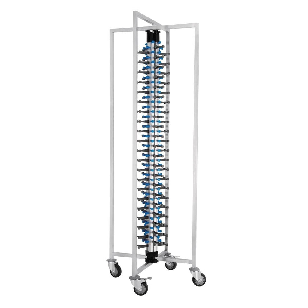 Mobile Plate Rack 84 Plates- Vogue GK978