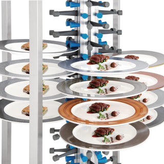 Mobile Plate Rack 84 Plates- Vogue GK978