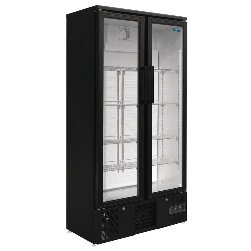 G-Series Upright Back Bar Cooler with Hinged Doors 490Ltr- Polar GJ449-A