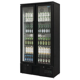 G-Series Upright Back Bar Cooler with Hinged Doors 490Ltr- Polar GJ449-A