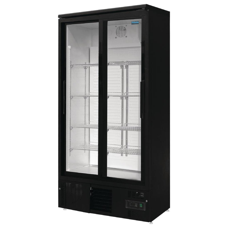 G-Series Upright Back Bar Cooler with Sliding Doors 490Ltr- Polar GJ448-A